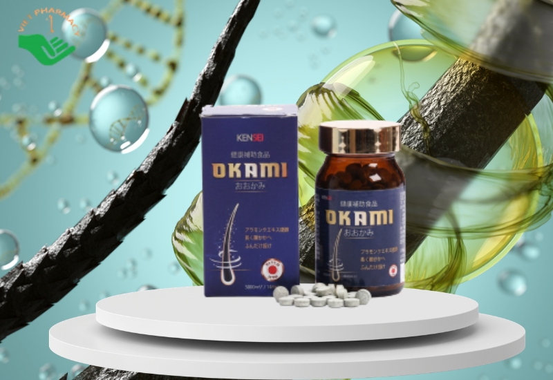 Viên uống giúp tóc chắc khỏe Okami