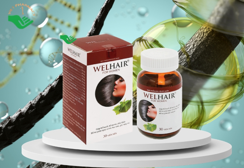 Viên uống giảm rụng tóc Welhair For Women