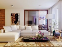 Cách sắp đặt bàn ghế sofa đẹp cho phòng lớn