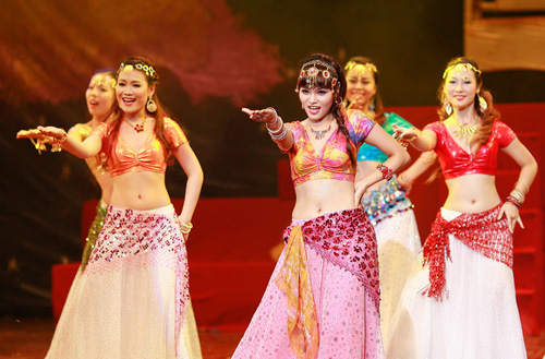 Giảm béo bụng hiện đại cùng với Belly dance