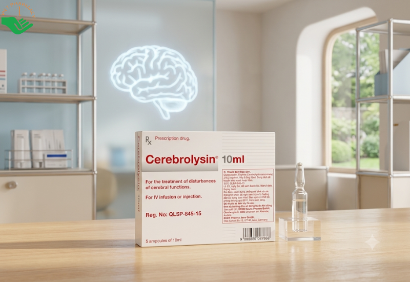 Cerebrolysin 10ml: giải pháp đột phá hỗ trợ điều trị và phục hồi thiếu máu não