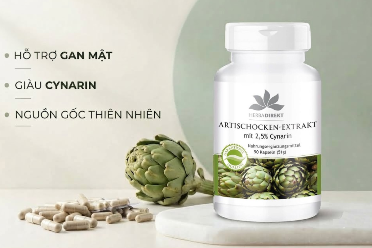 Thuốc bổ gan Warnke Artischocken