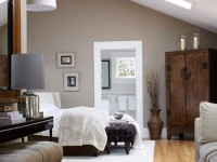 Bí quyết giúp phòng ngủ trần thấp cao thoáng hơn